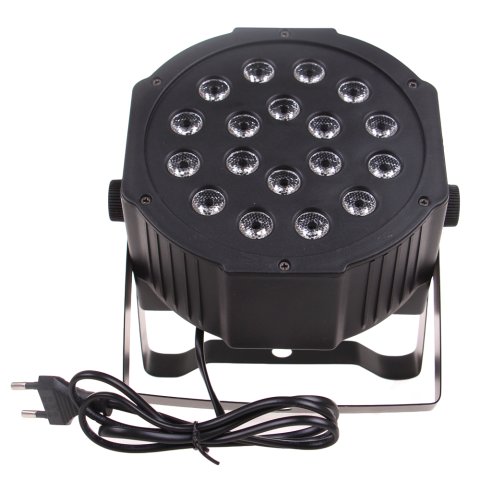 Mini reflektor RGB 18x3W