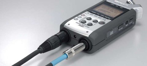 Zoom H4n Nahrávání Stereo z pultu